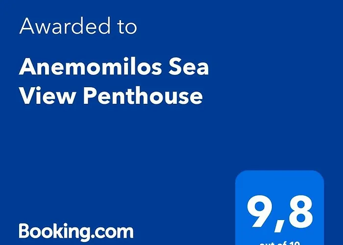 Apartament Anemomilos Sea View Penthouse Corfu (city)